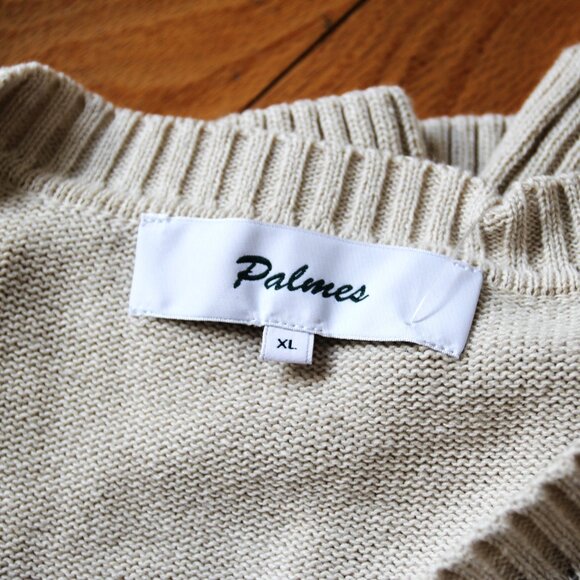 BNWT SS25 PALMES ARGYLE KNITTED VEST S & M & XL - Picture 12 of 13